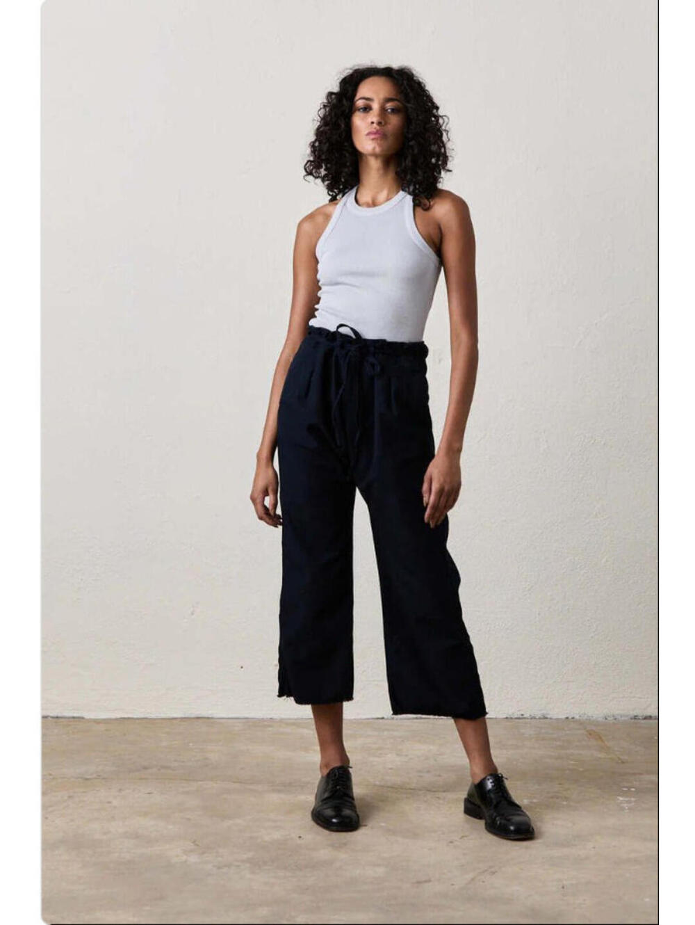 NSF Tie Waist Crop Pant, $345 NWT, Size S/M #2446